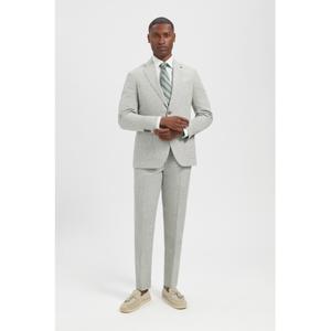 Blazer i hør Michael Kors Pied De Poule Linen image-2