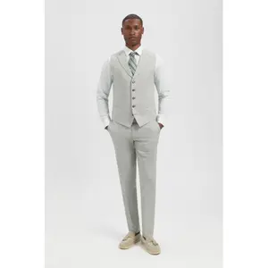 Gilet elegante Michael Kors Pied De Poule Linen image-1