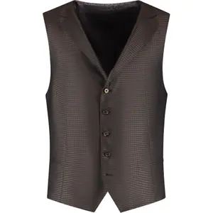 Gilet elegante Michael Kors Silk Blend Jacquard