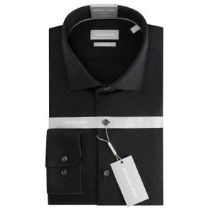 md0md91392-022-chemise-en-pique-slim-michael-kors-solid-antracite