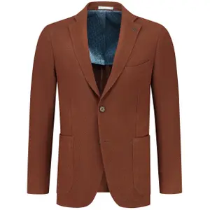 Blazer de lã com padrão de zig-zag Michael Kors image-0