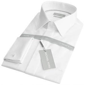 Camicia slim a doppio polsino Michael Kors Evening image-1