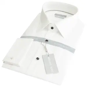 Slim fit pleated shirt Michael Kors Tux image-1