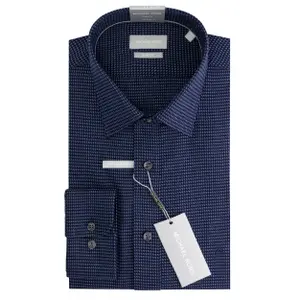 Slim fit structured shirt Michael Kors Dobby image-0