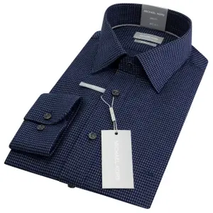 Slim fit structured shirt Michael Kors Dobby image-1