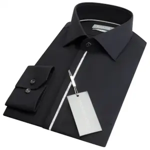 Camisa de ajuste estreito Michael Kors Logo Tape image-1