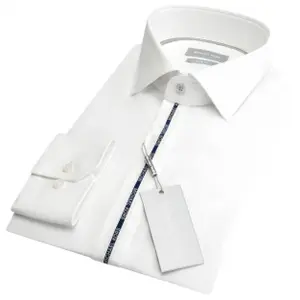 Camisa de ajuste estreito Michael Kors Logo Tape image-1