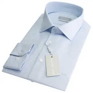 Slim fit shirt Michael Kors Fine Haringbone image-1