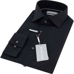 Slim fit stretch shirt without packaging Michael Kors Poplin image-1