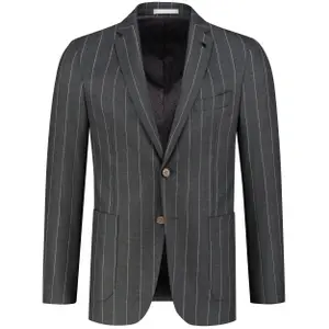 Blazer riscas de flanela audazes Michael Kors Bold image-0