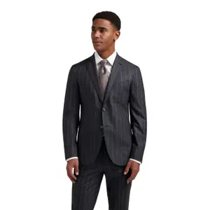 Calças de fato riscas de flanela ousadas Michael Kors image-2