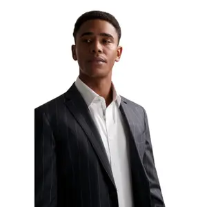 Blazer riscas de flanela audazes Michael Kors Bold image-3