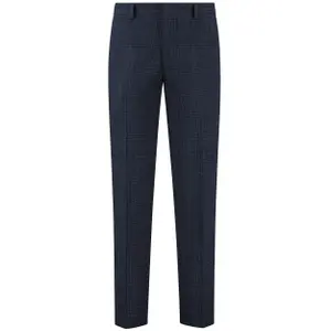Structured checked suit trousers Michael Kors Glenn image-0
