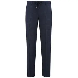 Structured checked suit trousers Michael Kors Glenn image-0