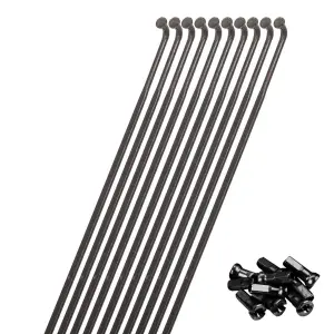 Front and Rear Right Spokes and Nuts Miche Excite (x10) image-0
