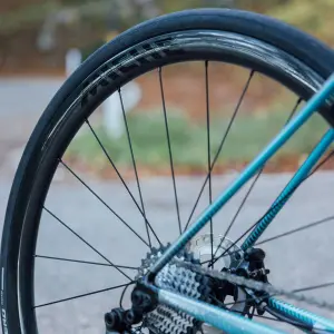 Ett par hjul Miche Kleos 36 100/142 Disque CL Shimano HG image-1