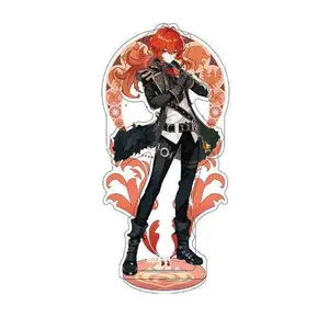Acrylic figurine miHoYo Genshin Impact Mondstadt Theme Series Character Diluc image-0
