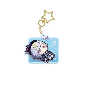 Sleutelhanger miHoYo Genshin Impact Q Version Sticker Series Qiqi