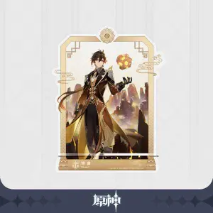 Soporte acrílico para teléfono miHoYo Genshin Impact Zhongli image-0