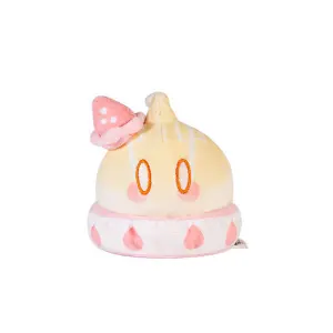Plush miHoYo Genshin Impact Slime Sweets Party Series Mutant Electro Slime Strawberry Cake Style image-0