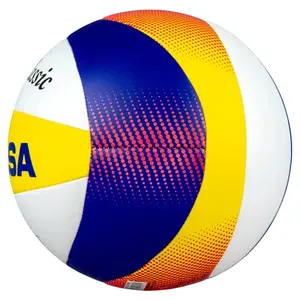 Pack of 10 Volleyballs Mikasa BV552C-WYBR image-2