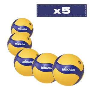 Set of 5 Volleyballs Mikasa V400W image-0
