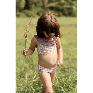 Maiô de banho 2 peças anti-UV bebé menina Mikk-Line AOP image-3