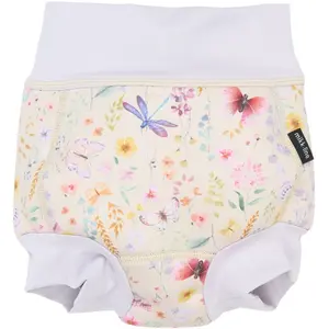 Baddräkt med volanger baby flicka Mikk-Line AOP