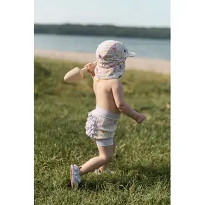 Baddräkt med volanger baby flicka Mikk-Line AOP image-4