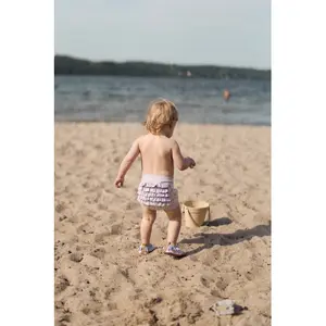 Baddräkt med volanger baby flicka Mikk-Line AOP image-3