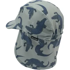 5-Paneled Cap mit UV-Schutz Ohrenschutz für Mädchen Mikk-Line AOP image-1
