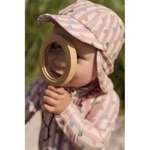 5-Paneled Cap mit UV-Schutz Ohrenschutz für Mädchen Mikk-Line AOP image-4