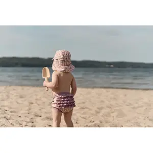 5-Paneled Cap mit UV-Schutz Ohrenschutz für Mädchen Mikk-Line AOP image-6