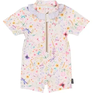 UV-Bestendige Zwempak met Ruffles Baby Meisje Mikk-Line AOP