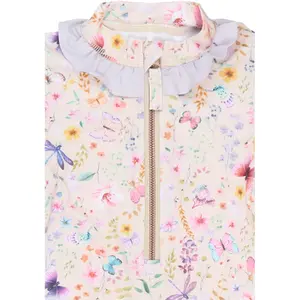 UV-Bestendige Zwempak met Ruffles Baby Meisje Mikk-Line AOP image-3