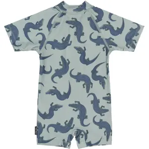 UV-beschermende zwemoverall kind Mikk-Line AOP image-1