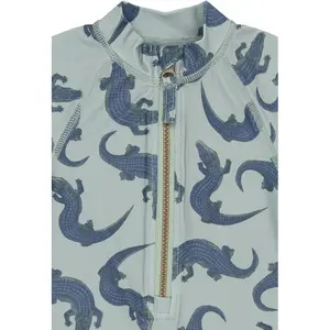 UV-beschermende zwemoverall kind Mikk-Line AOP image-3