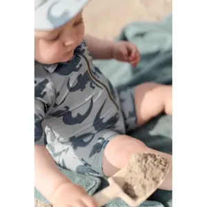 UV-beschermende zwemoverall kind Mikk-Line AOP image-4