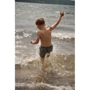 Baby boy swim shorts Mikk-Line Solid image-3