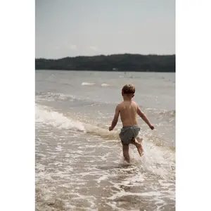 Baby boy swim shorts Mikk-Line Solid image-4