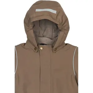 Waterproof jacket for children Mikk-Line Solid image-3