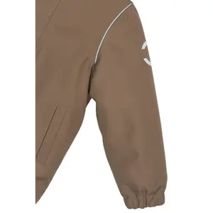 Waterproof jacket for children Mikk-Line Solid image-4