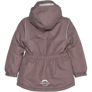 Girl's waterproof jacket Mikk-Line Solid image-1