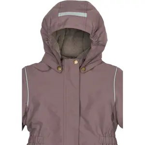 Girl's waterproof jacket Mikk-Line Solid image-3