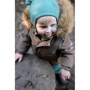 Chaqueta con pelo niño Mikk-Line image-6