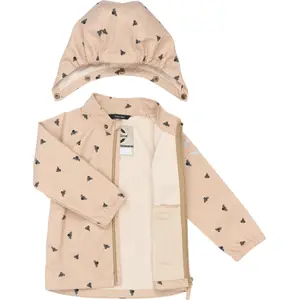 Μπουφάν με κουκούλα softshell μωρού Mikk-Line AOP image-2