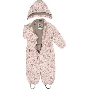 Baby girl ski suit Mikk-Line AOP Floral image-1