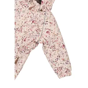 Baby girl ski suit Mikk-Line AOP Floral image-4