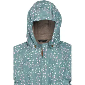 Baby girl ski suit Mikk-Line AOP Floral image-3