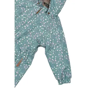 Baby girl ski suit Mikk-Line AOP Floral image-4